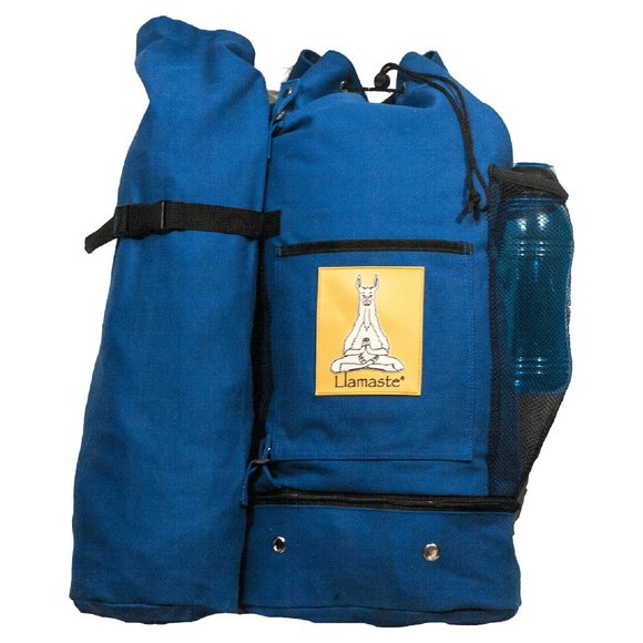 Llamaste Blue Yoga Duffel: The Ultimate Eco-friendly Companion for Yoga Enthu… main image 4